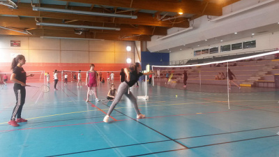 rencontre amicale badminton